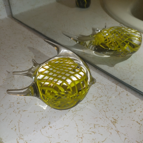 🐟Art Glass AngelFish Set🐟 - Picture 6 of 10